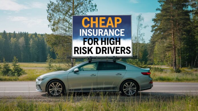 Cheap Insurance For High Risk Drivers