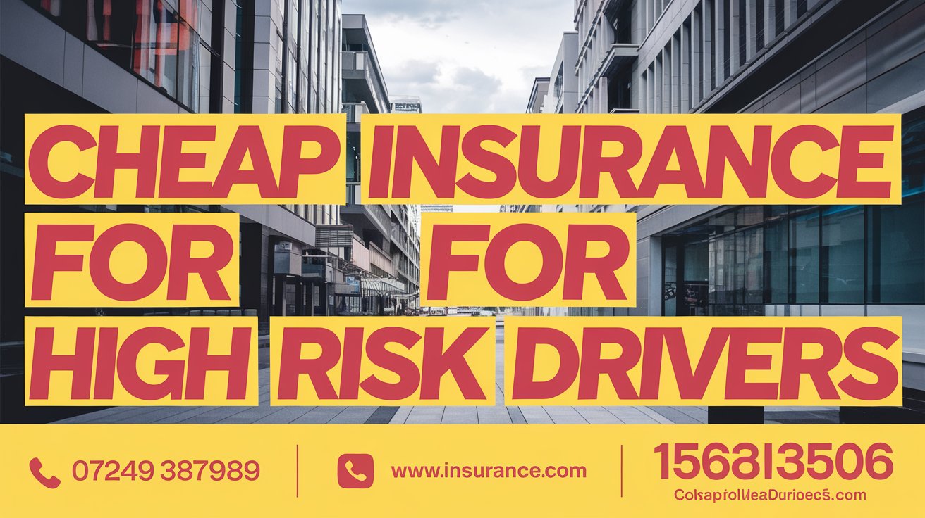 cheap insurance for high risk drivers In USA